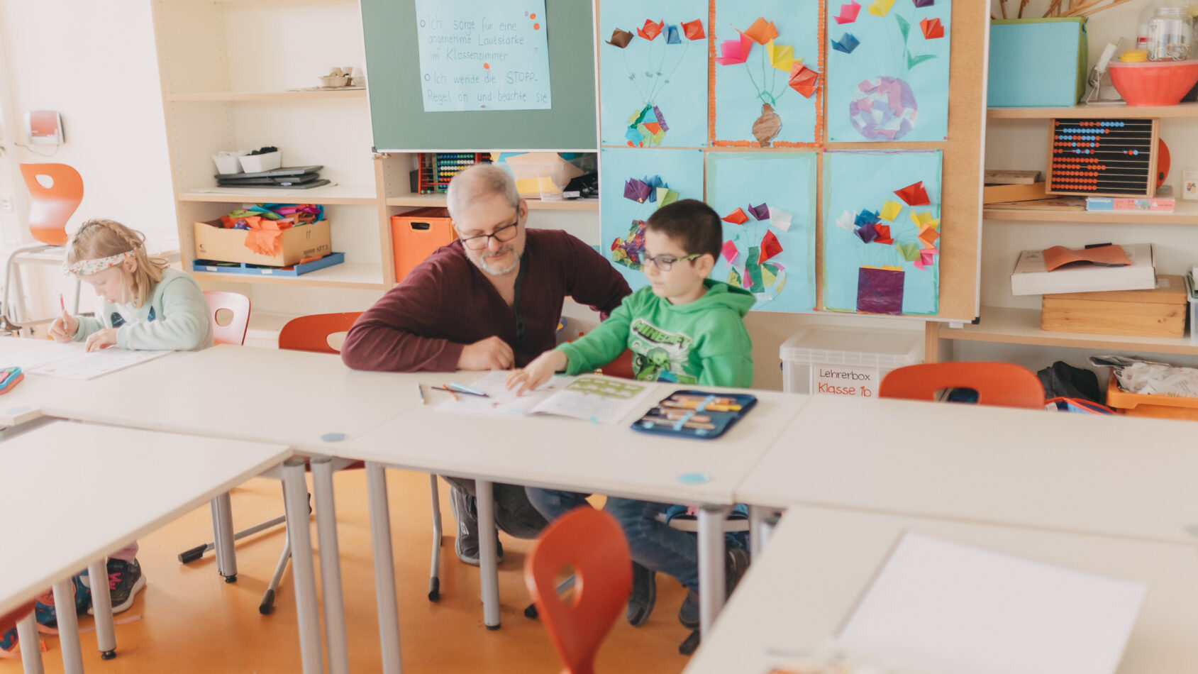 Hausaufgaben in der Nachmittagsbetreuung