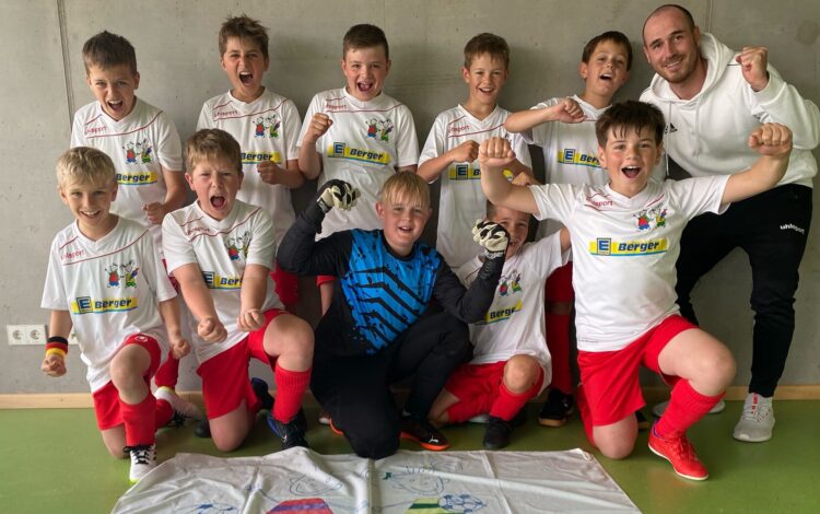 Gruppenbild Kreisfinale Fussball Jungs