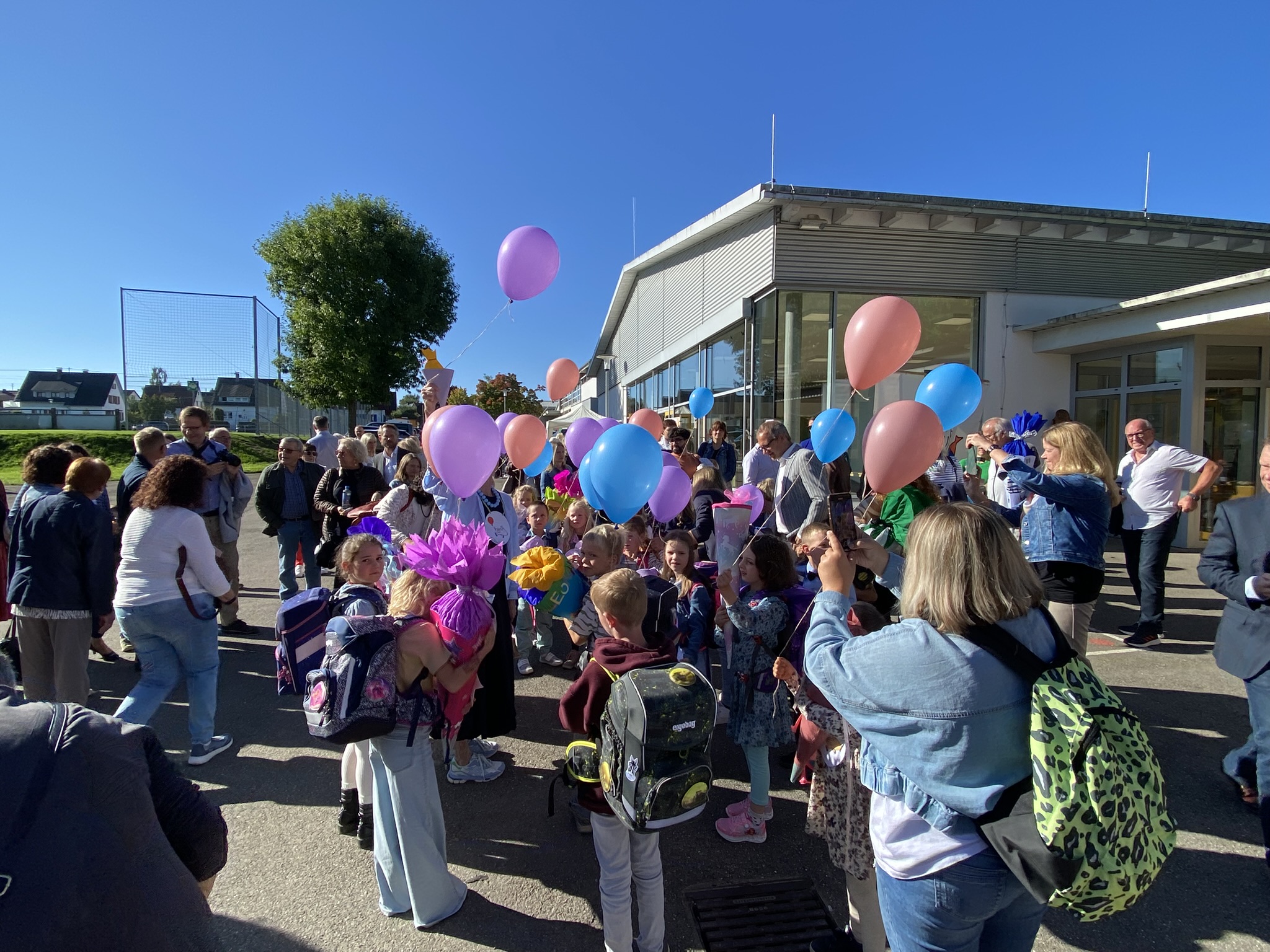 Einschulung Luftballons