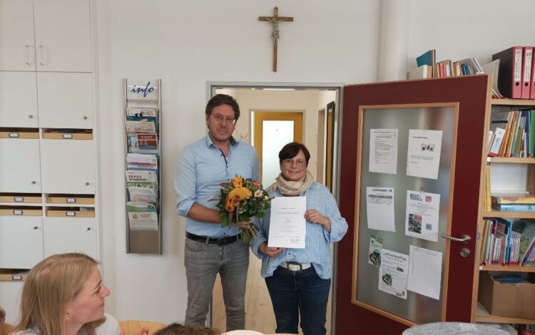 25-jähriges Dienstjubiläum Daniela Fehrenbacher
