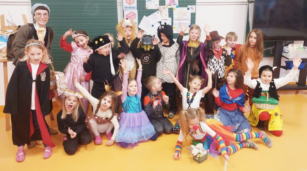 Klassenfoto Fasnet 1b