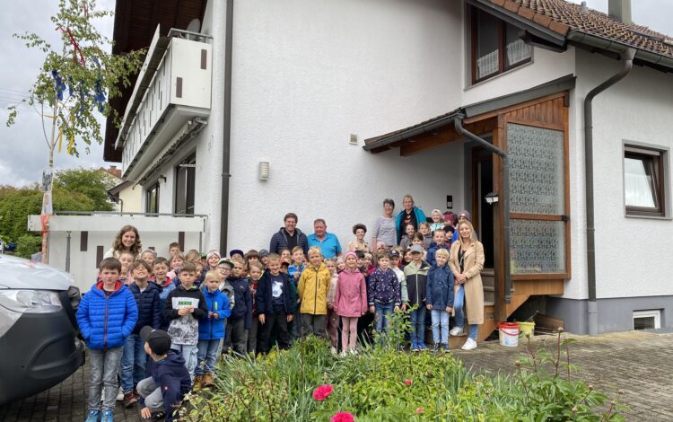 Geburtstagsständchen Gruppenbild